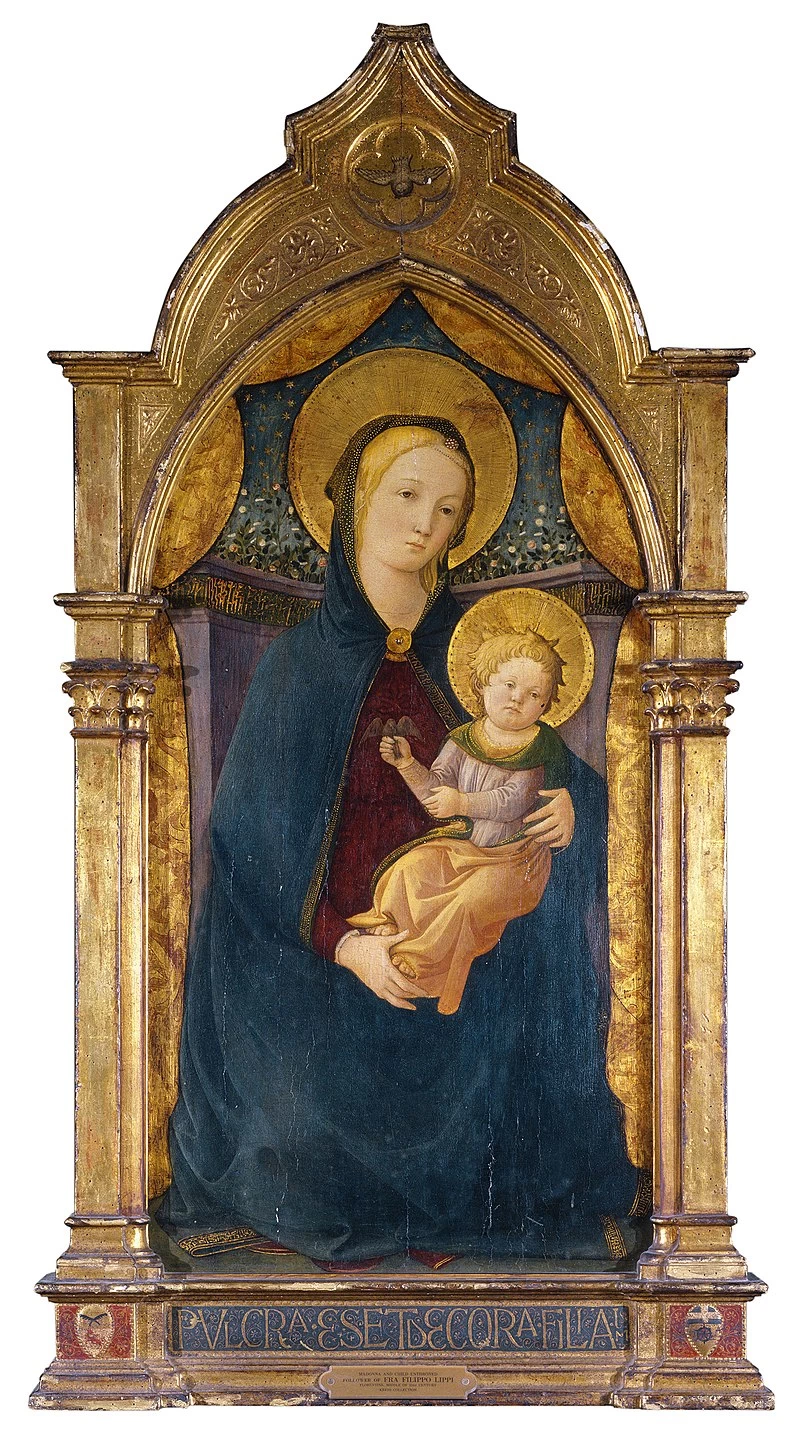 Madonna col Bambino in trono